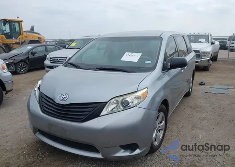2013 Toyota Sienna L V6 7 Passenger из США, поврежденный, VIN 5TDZK3DC1DS402815